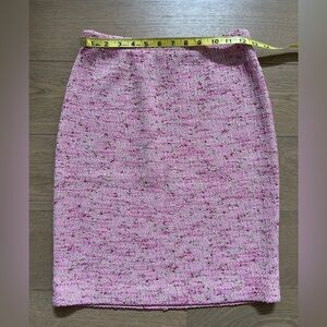 St. John Pink knit Pencil Skirt